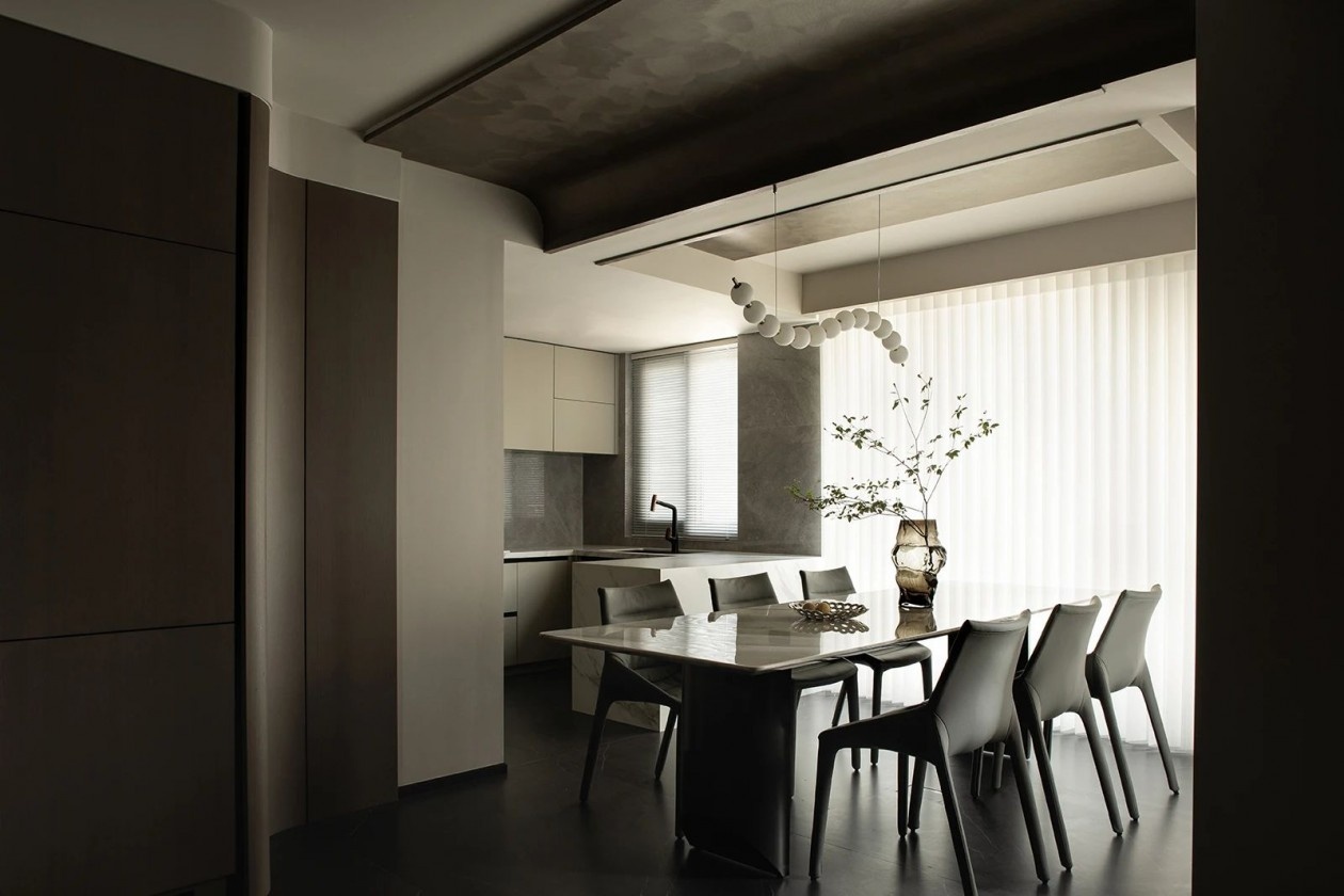 350 平时尚平静的气质空间丨黎水仁佳设计公司-16