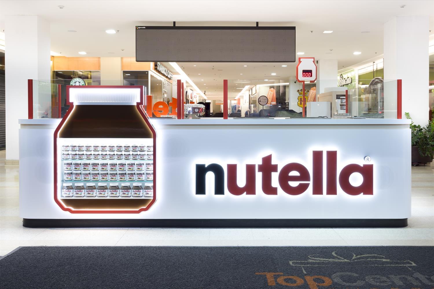 巴西 Shopping Top Center 的 Nutella 商亭-1
