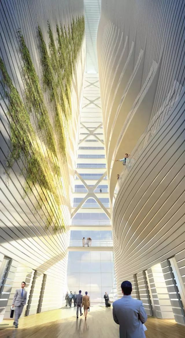 苏州绿地中心 | 环太湖新地标的室内设计解读-36