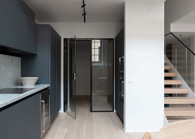 斯德哥尔摩百年体育馆改造成简约北欧风公寓-13