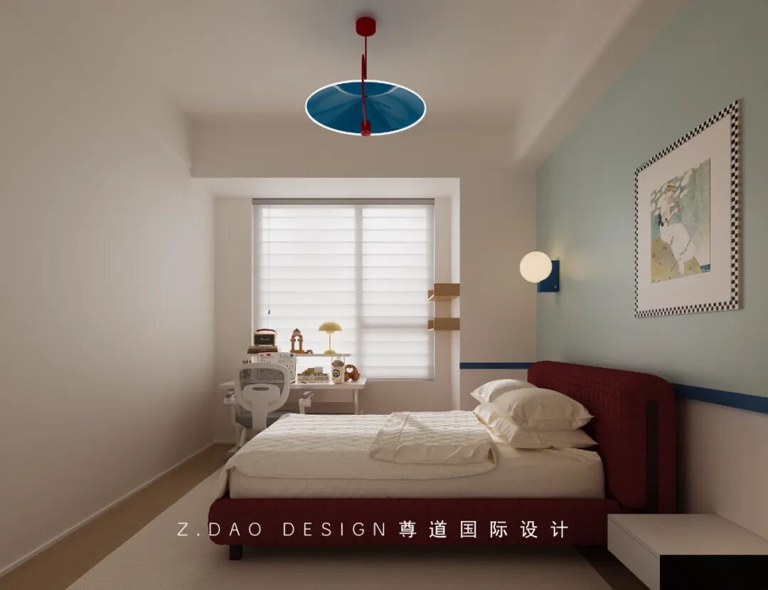 尊道新作|合肥『中央公园岚庭』中古风大平层设计，时光沉淀可持续松弛的家~-115