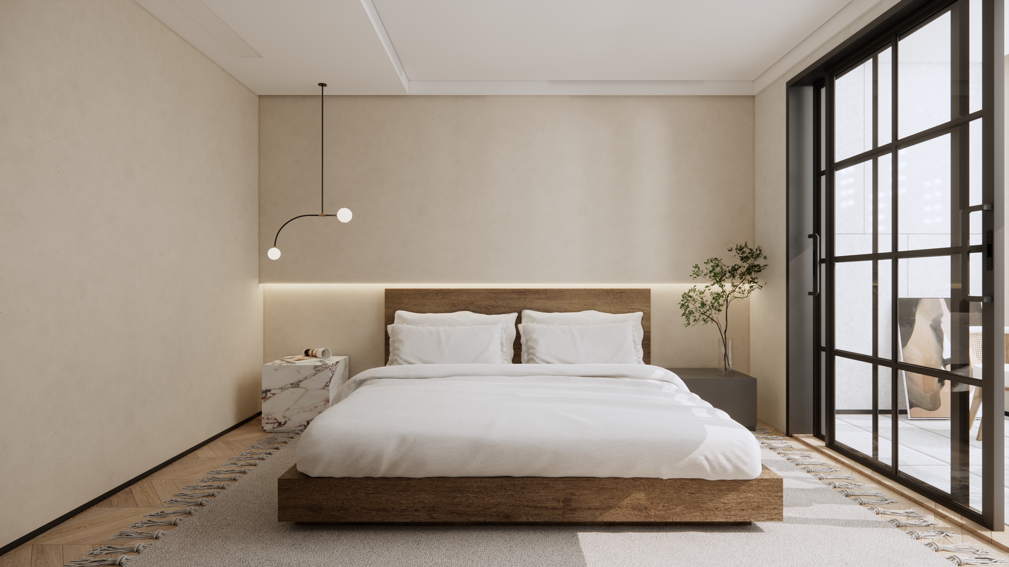 现代住宅丨木璞空间装饰-18