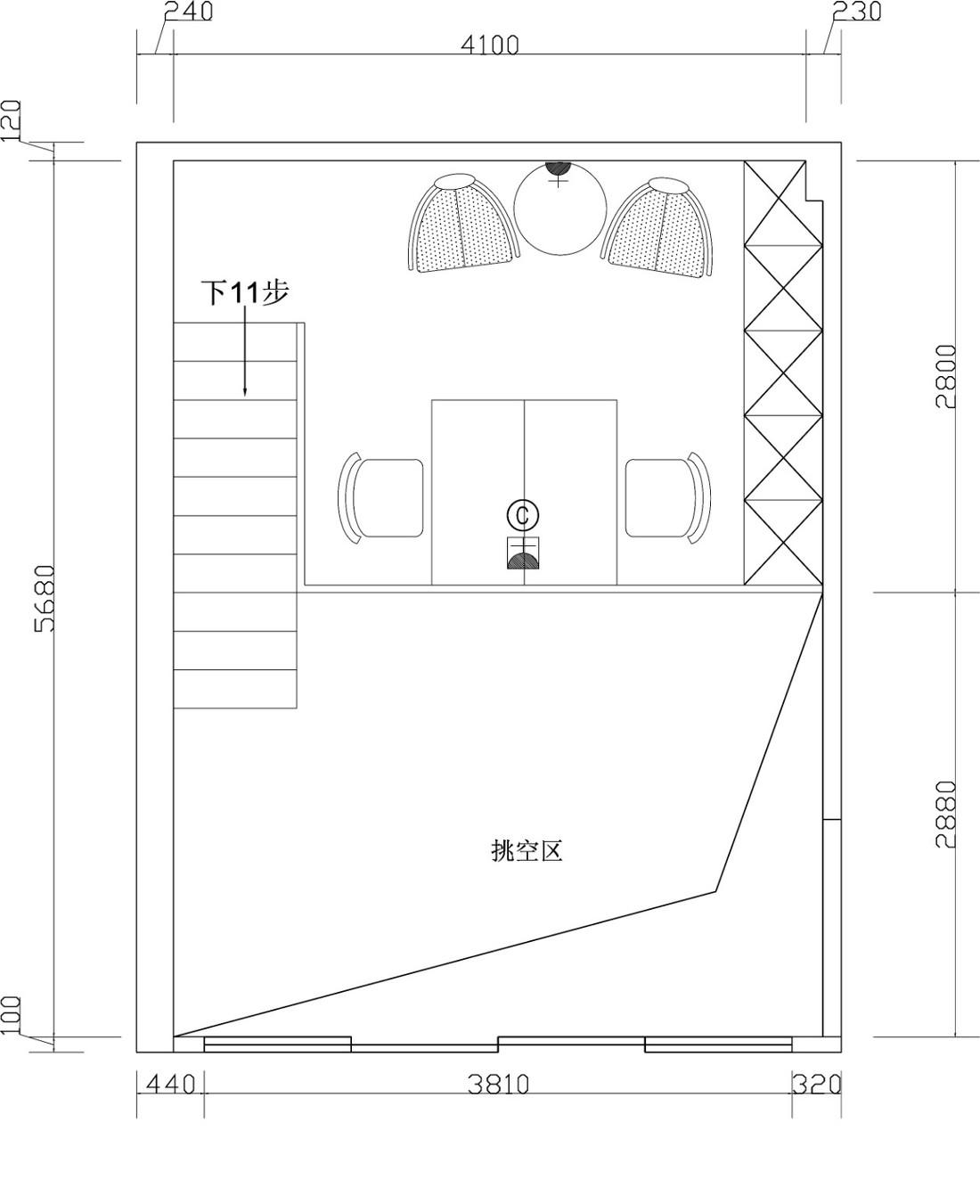 北欧风多功能空间设计案例-5