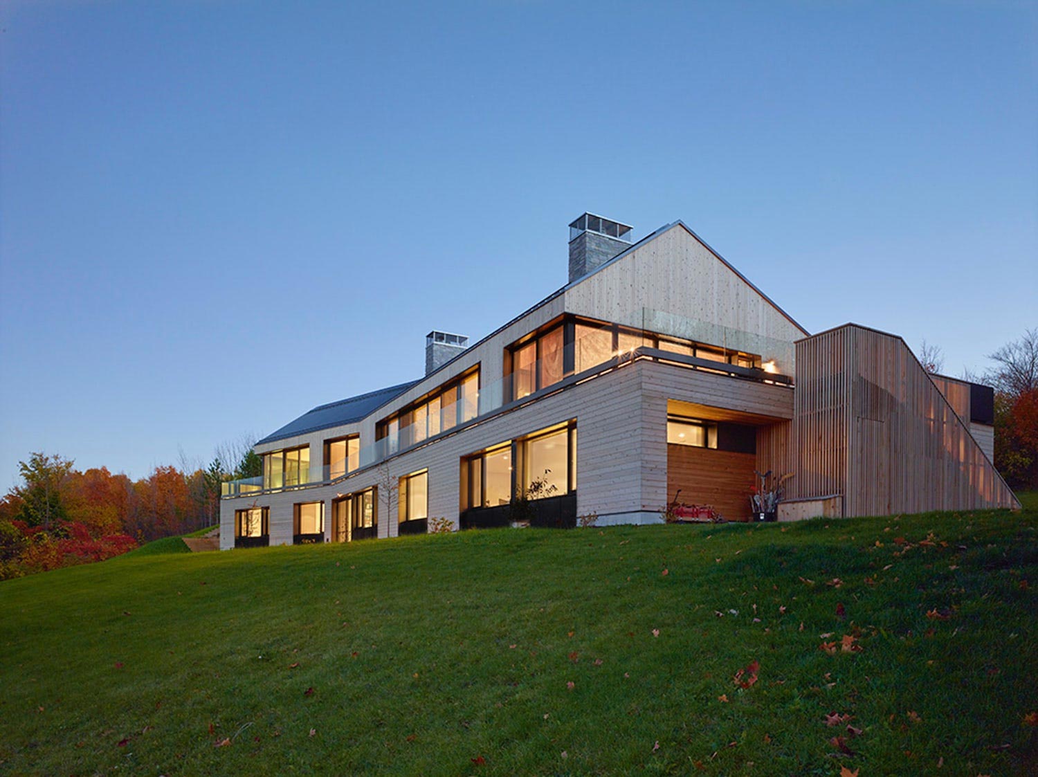 Contemporary interpretation of a traditional home inspired by the Long House typology   CAANdesign  Architecture and home design blog-7