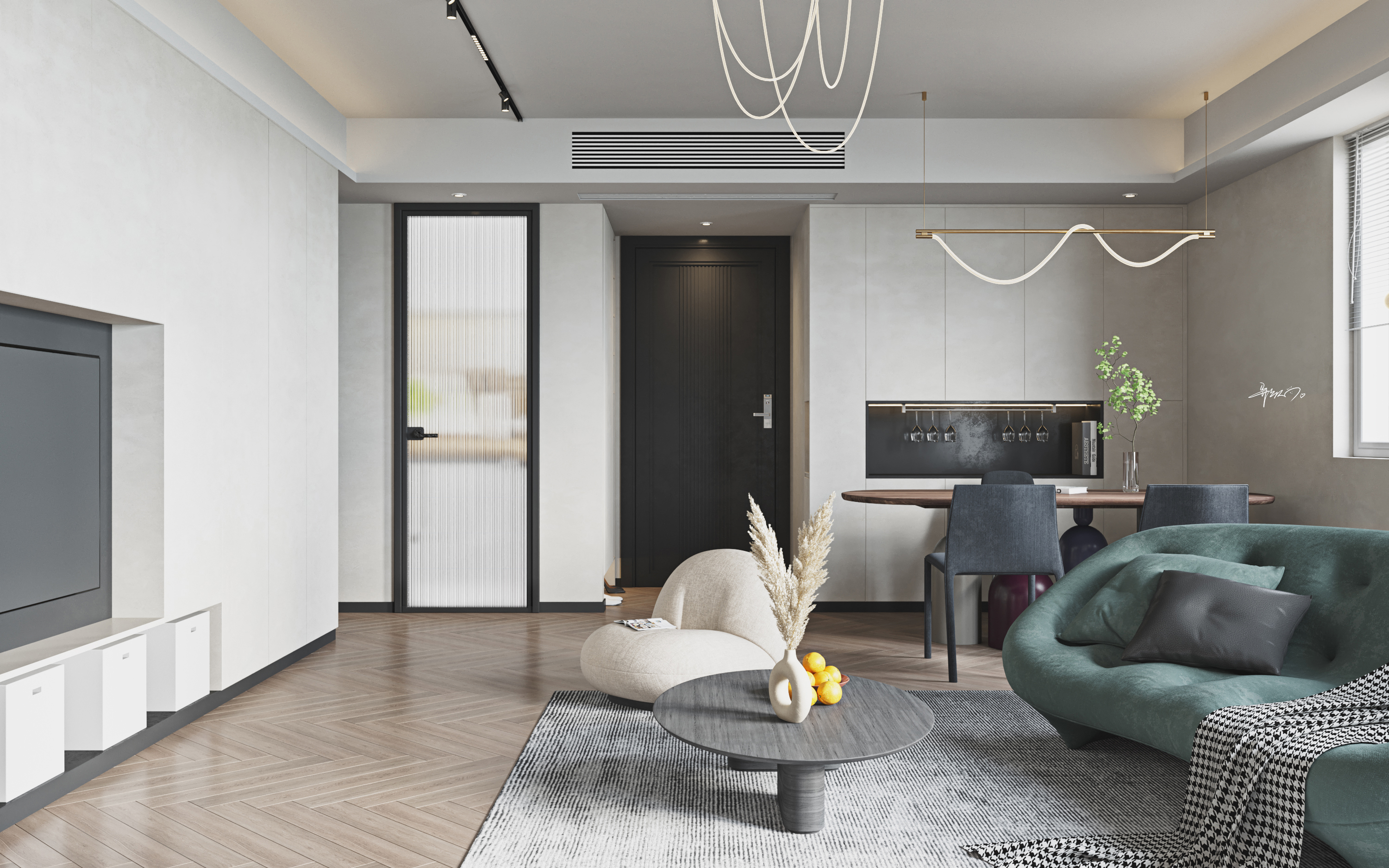 现代北欧风，日常搬砖的空间艺术-18