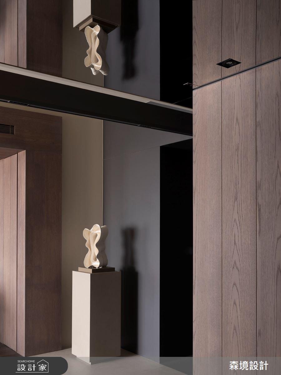 未提及明确名称,可暂称为“王俊宏76坪现代风设计案例”丨森境+王俊宏设计-12