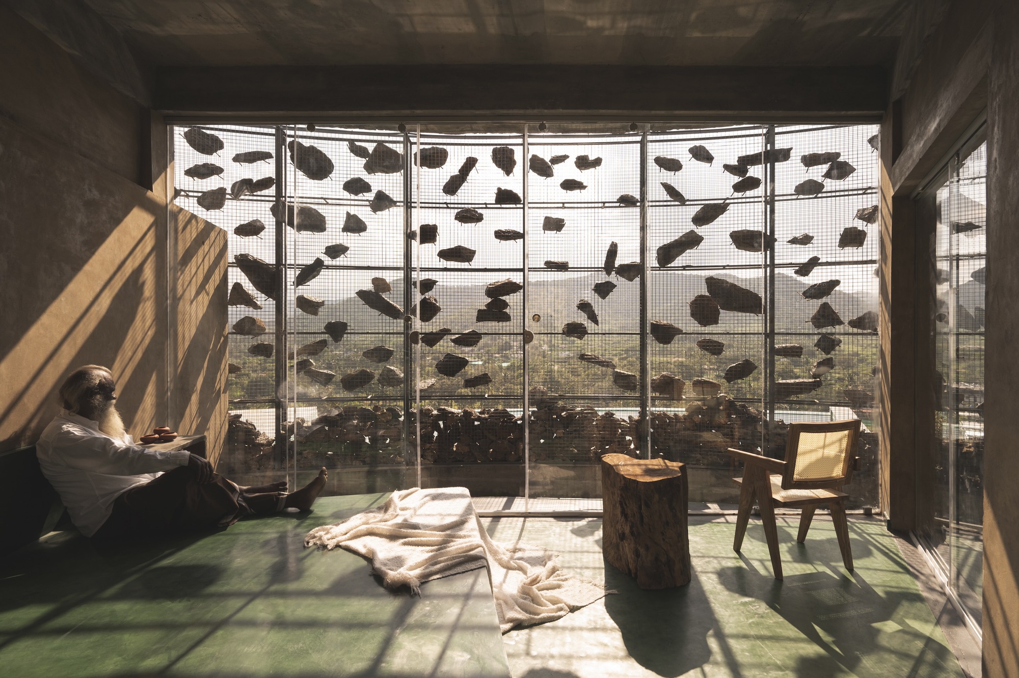 无限上升之屋丨印度丨Earthscape Studio-12