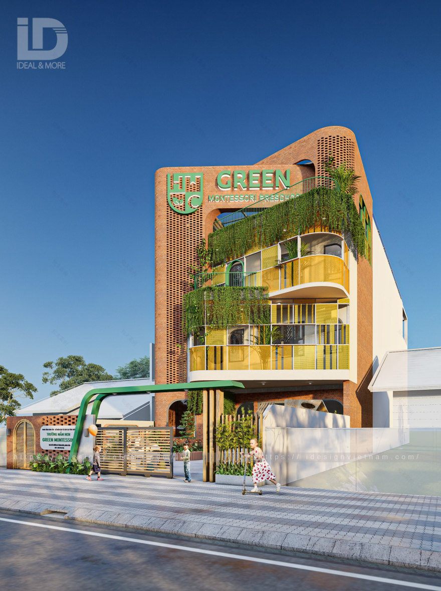 GREEN MONTESSORI(鸿基绿色蒙特梭利幼儿园)丨越南丨iDesign越南-9