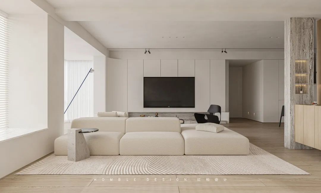 华润城·润府极简风私宅丨红柏设计-11