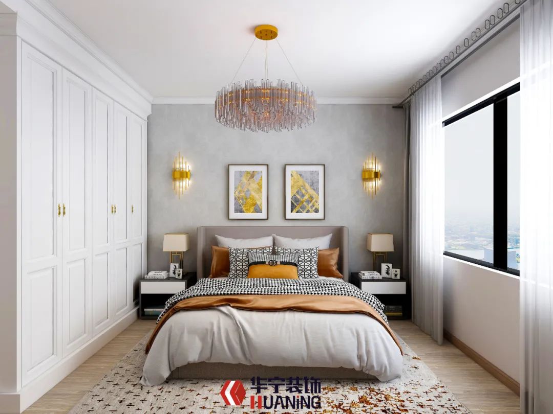 聂敏设计 | 莒县紫薇苑 138m²现代风格 人间胜景如莺啼莲灿-66