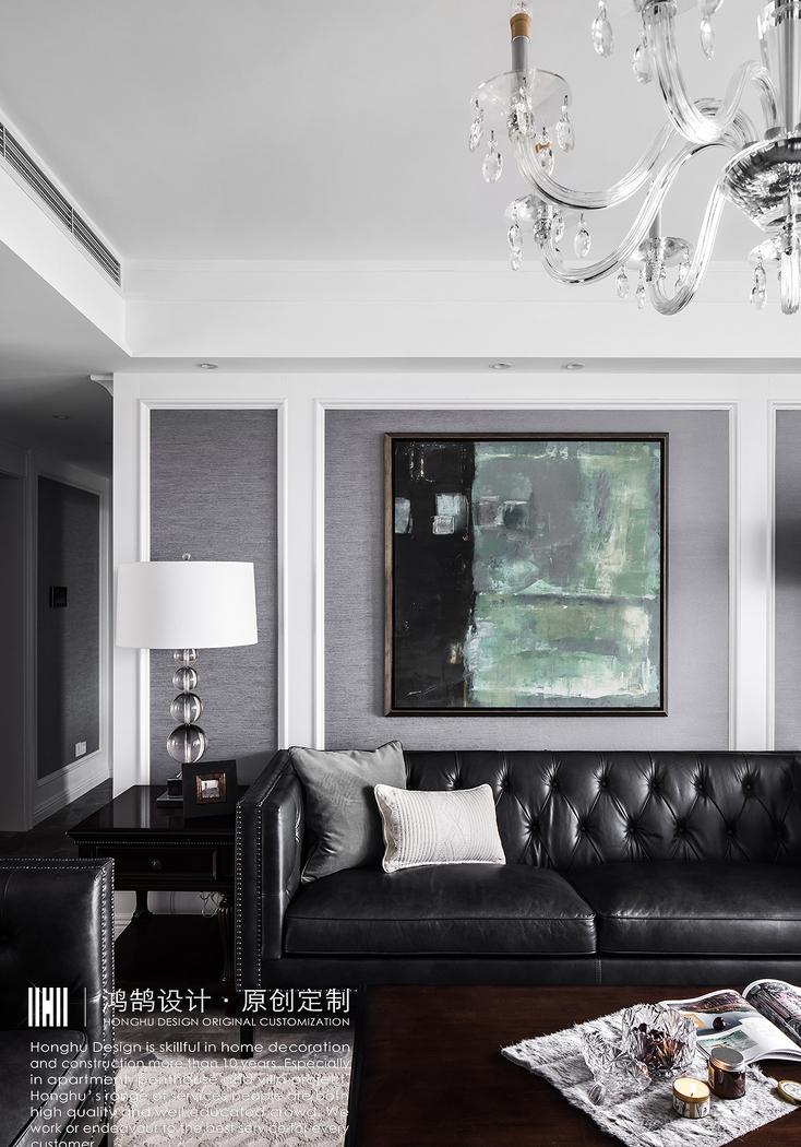 140㎡美式浪漫空间设计-4