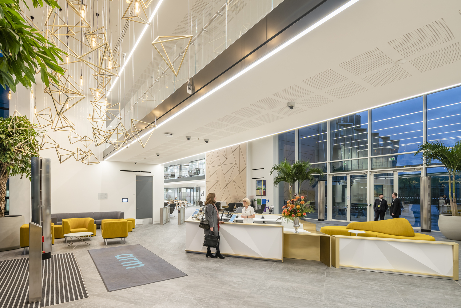 科技巨头 ARM 新总部,硅晶体结构灵感设计-22