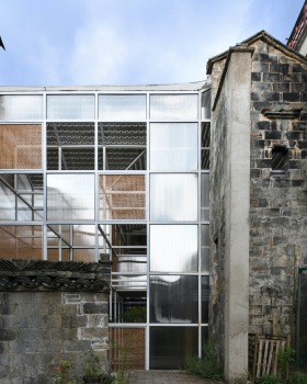 Time Art Gallery & Grain-basking Pavilion / Rural Culture D-R-C