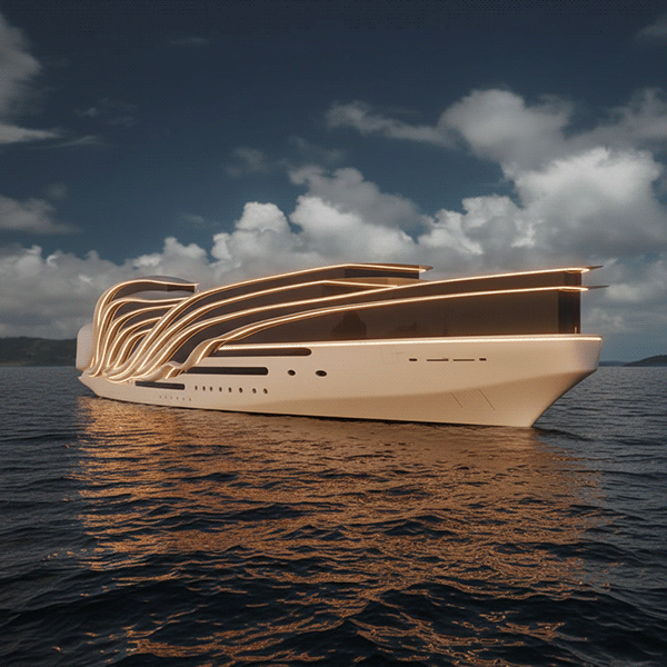 Residential Mega Yacht – Graduation Project-58