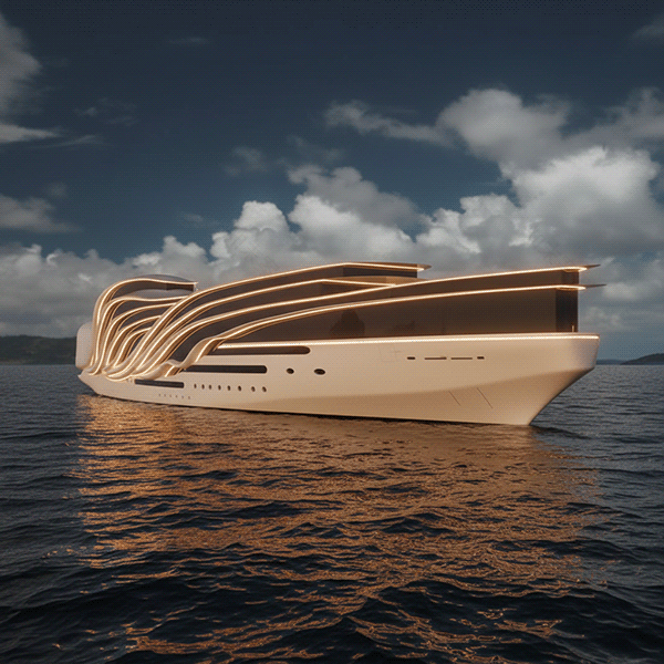 Residential Mega Yacht – Graduation Project-58