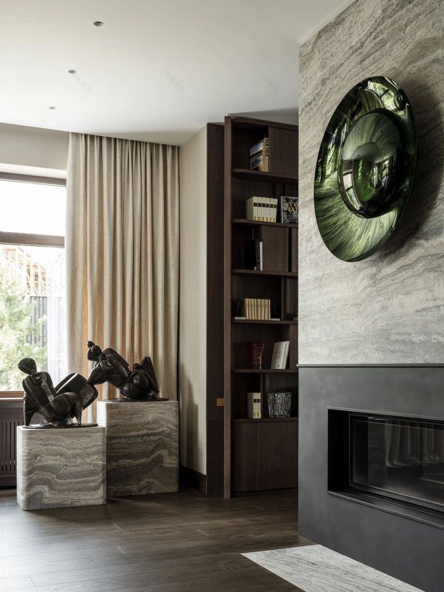 穿行与艺术与设计的家族居所丨俄罗斯莫斯科丨Ariana Ahmad-27