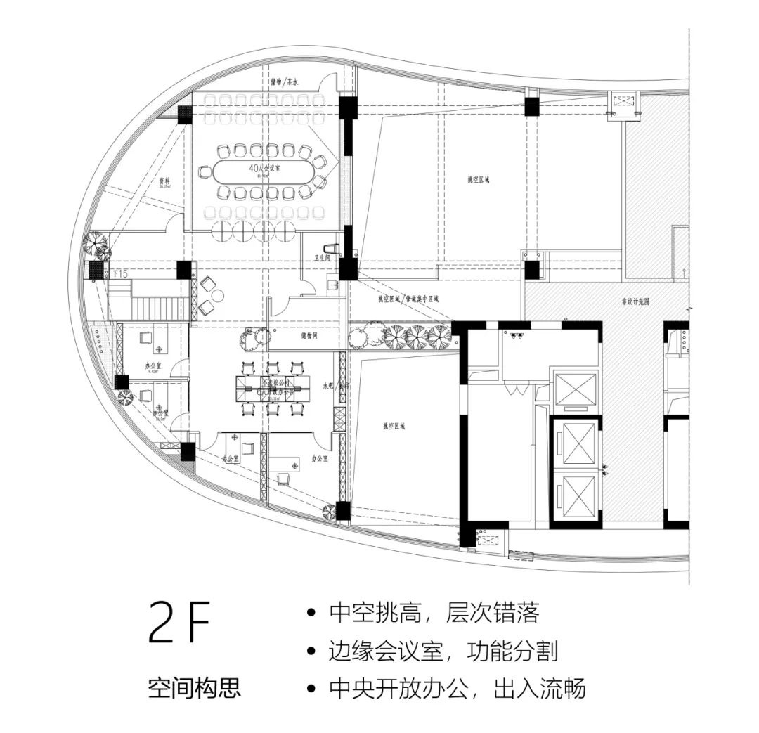 江华国际旅游中心办公室设计-2