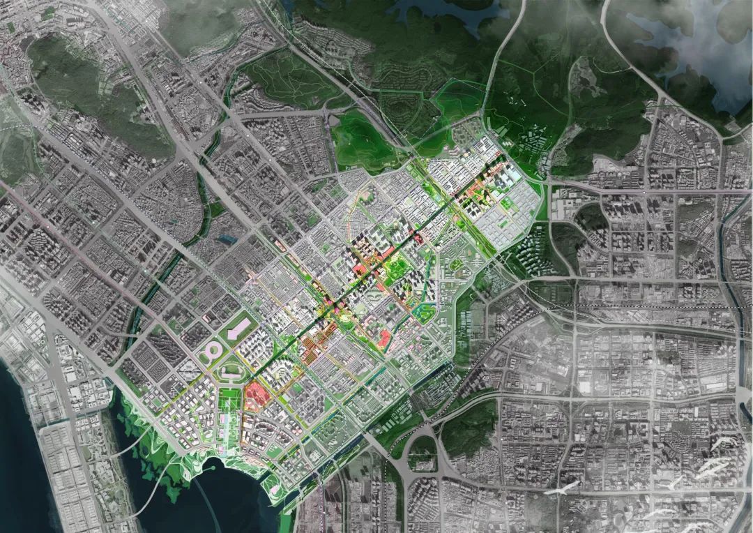 宝安创业路商务大道策划及城市设计国际咨询丨中国深圳-45