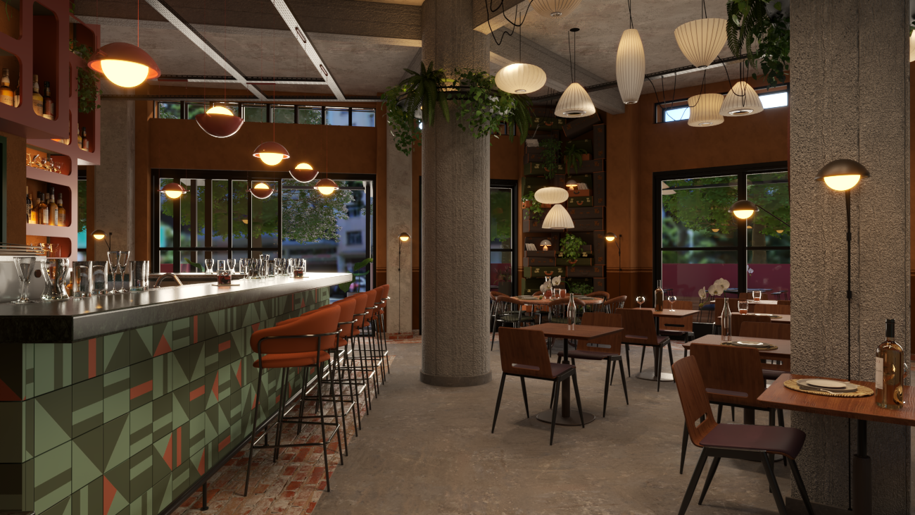 Arouche  Salão 咖啡厅设计丨巴西圣保罗丨ZEDY ARQUITETURA-9