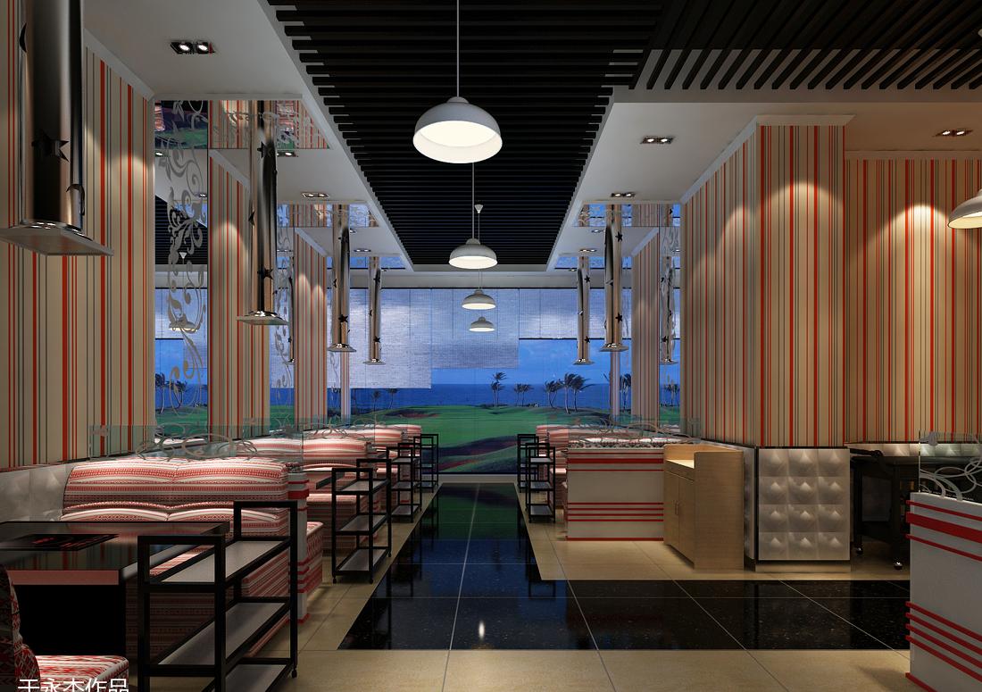 西安优客多火锅店室内设计-6