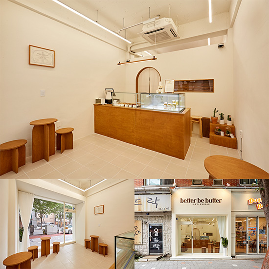 温暖工业风 8 坪金属甜点店室内设计-1