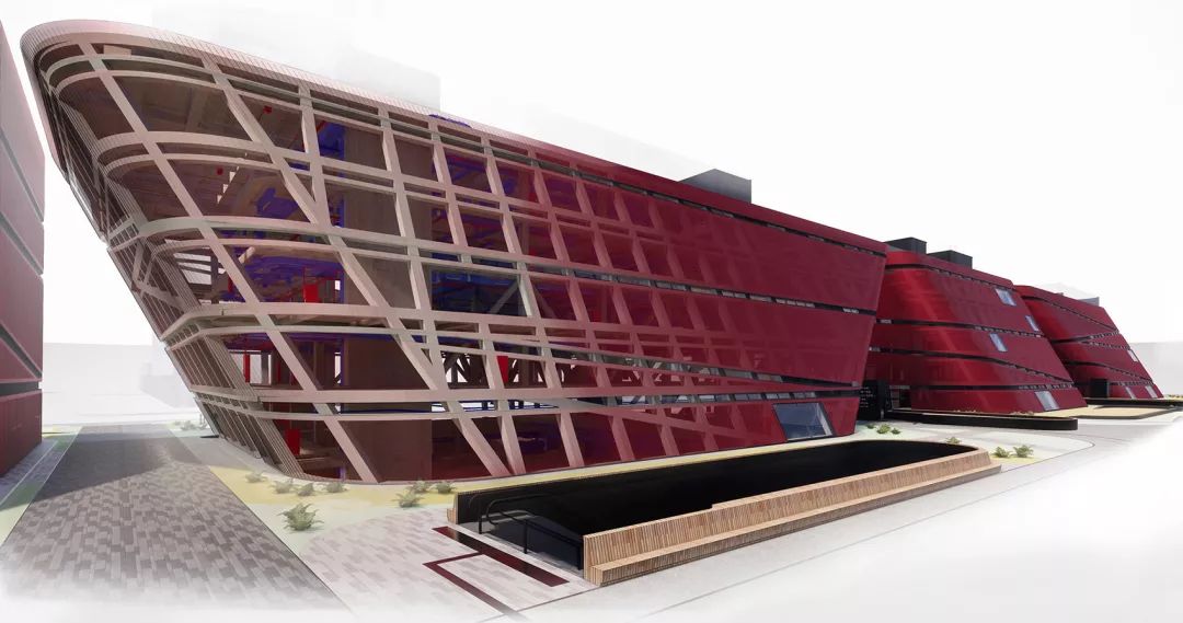 深圳龙岗文化中心 | 混凝土雕塑般的室内空间-72