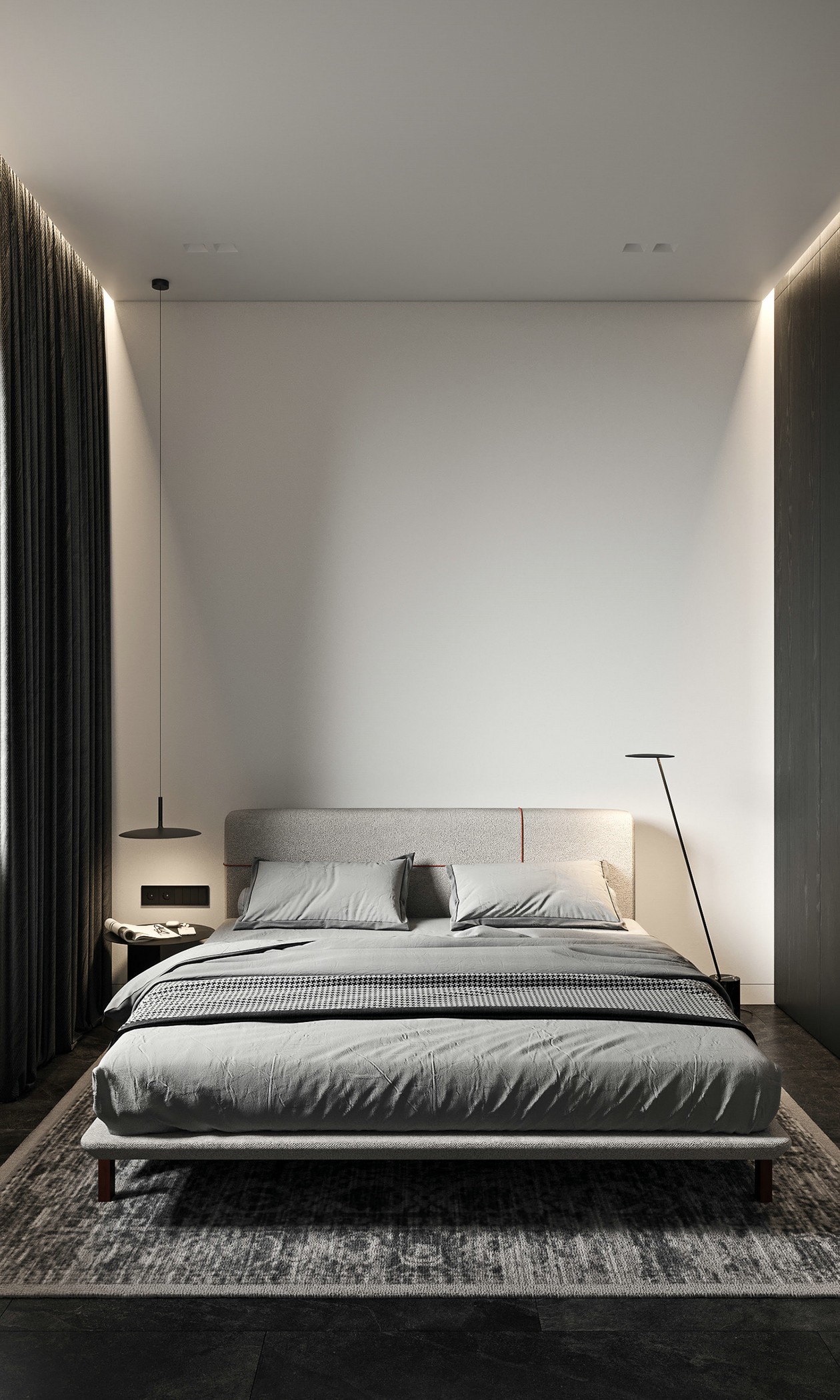 高级黑色系空间设计 无法抵御的气质！-8