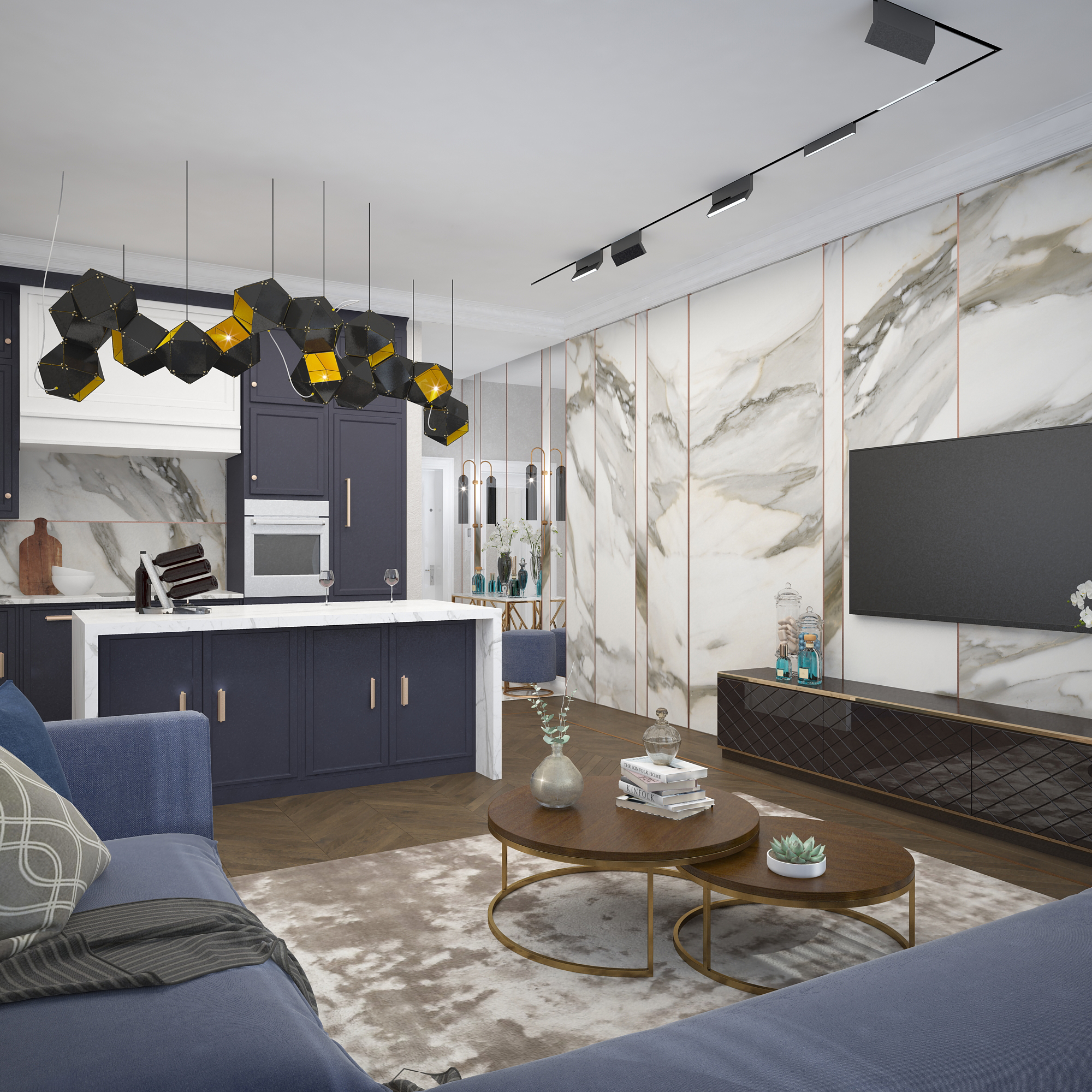 莫斯科城公寓设计项目丨俄罗斯莫斯科丨ARXY公司-5