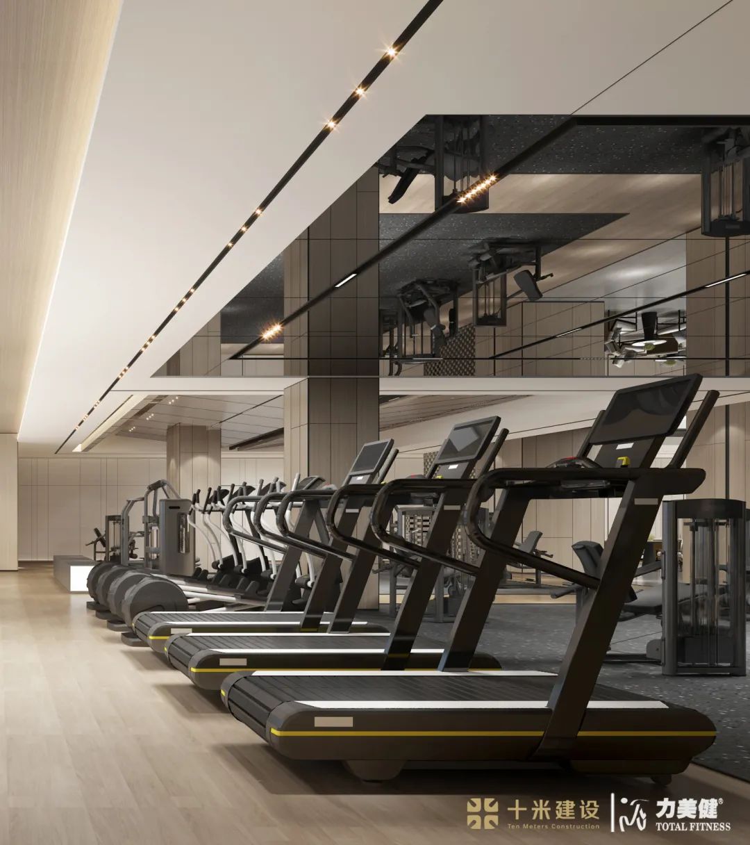 力美健 健身会所,顺联店丨中国佛山丨十米设计-16