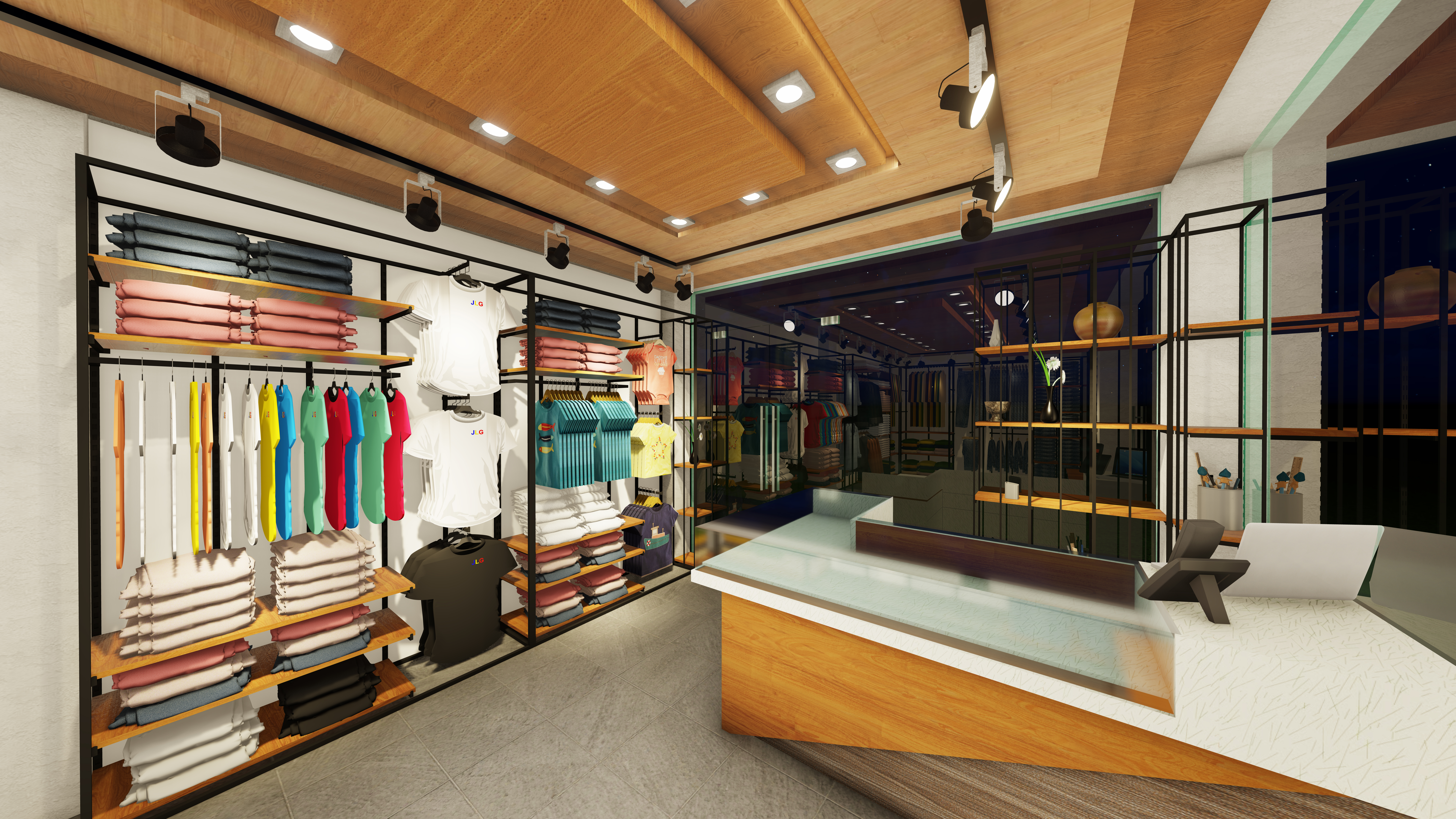 品牌店室内设计丨Bangladesh丨MD. Rofi Ahmed-10