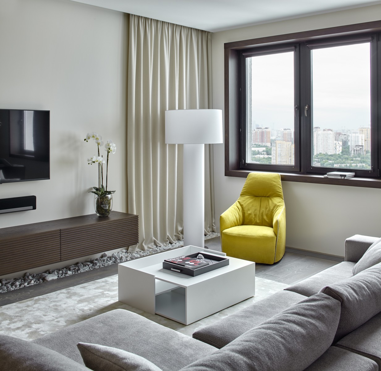 The interiors of the apartments are 150 meters in a residential complex Elena Alexandra Fedorova-1
