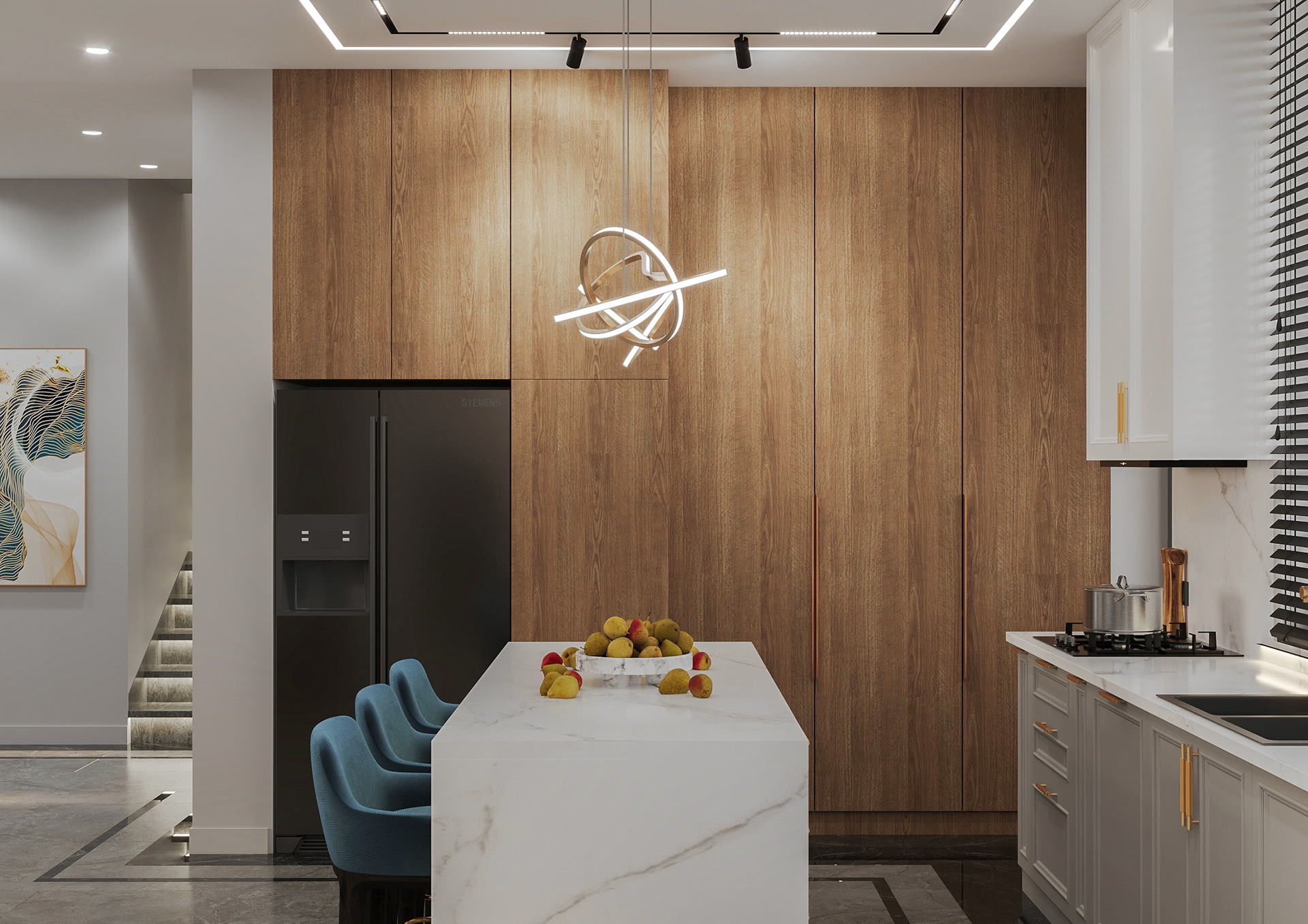 新古典私人住宅室内设计丨亚美尼亚丨Nelly Manukian,toon.project-15