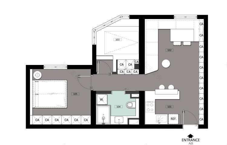 LDK 空间打造,小户型变奏曲-9