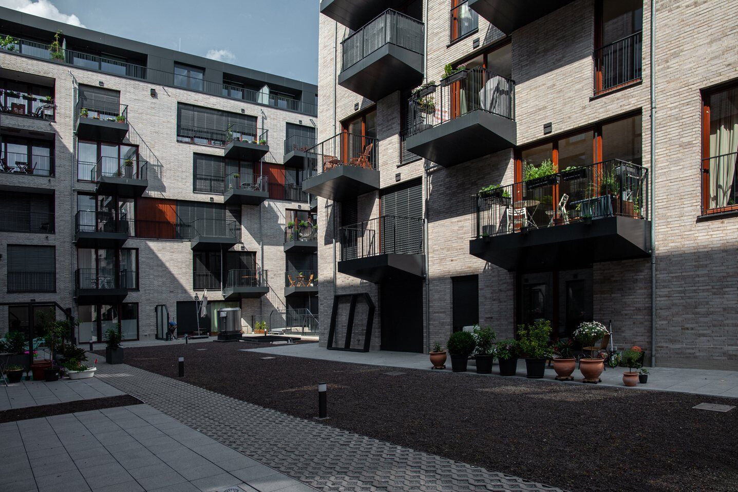 柏林市中心的绿色住宅丨德国柏林丨Gnädinger Architects-42