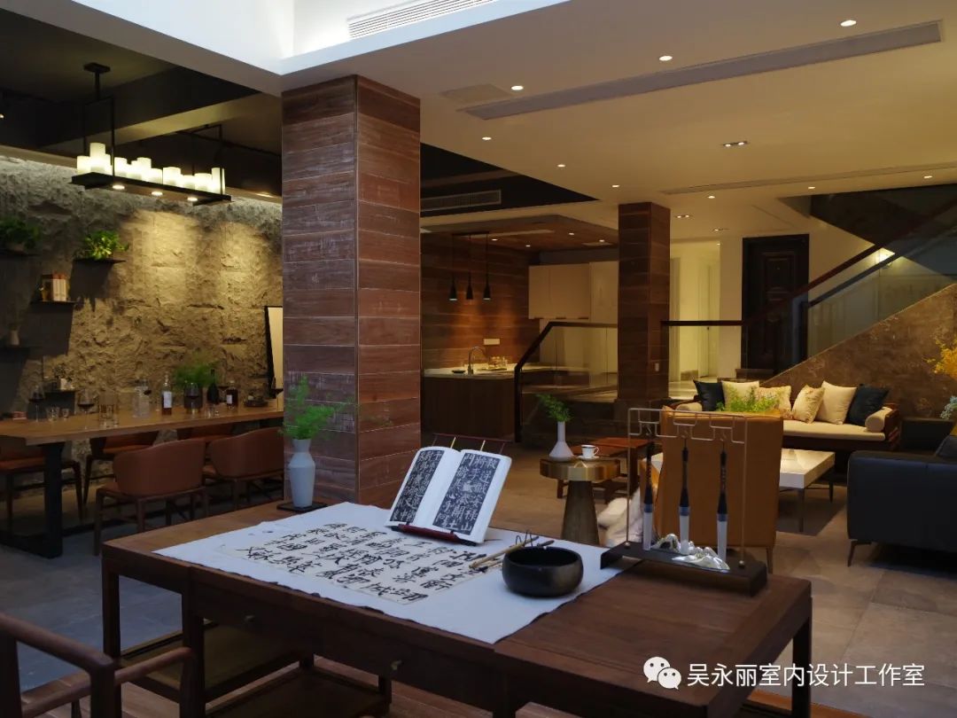 惠州御湾雅墅新中式轻奢风设计-115