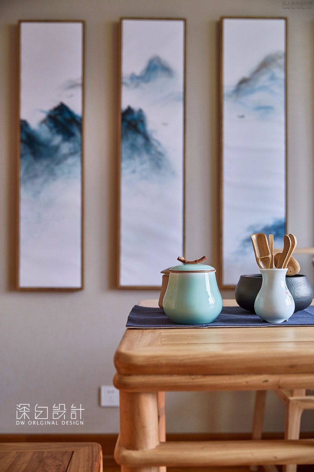 隐·仕——嘉里中心150㎡新中式住宅  深白设计-18