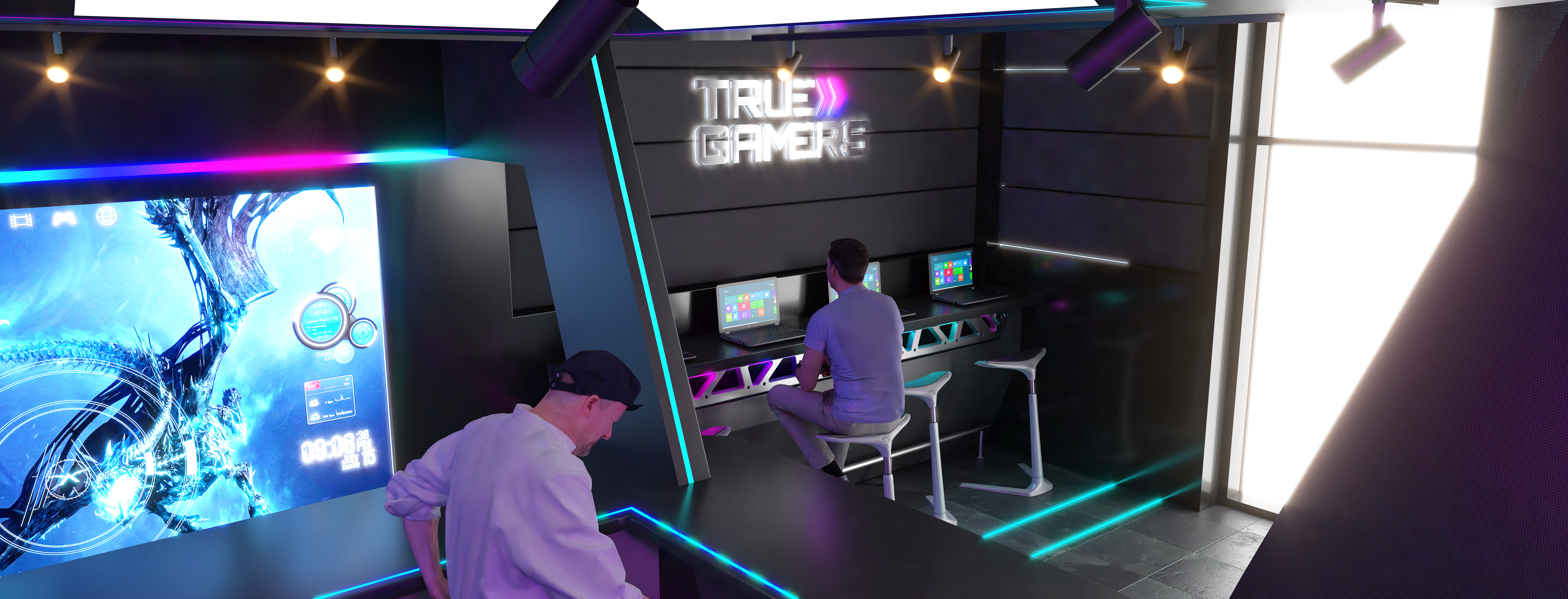 True Gamers 游戏中心 网咖第一分店丨阿联酋迪拜-7