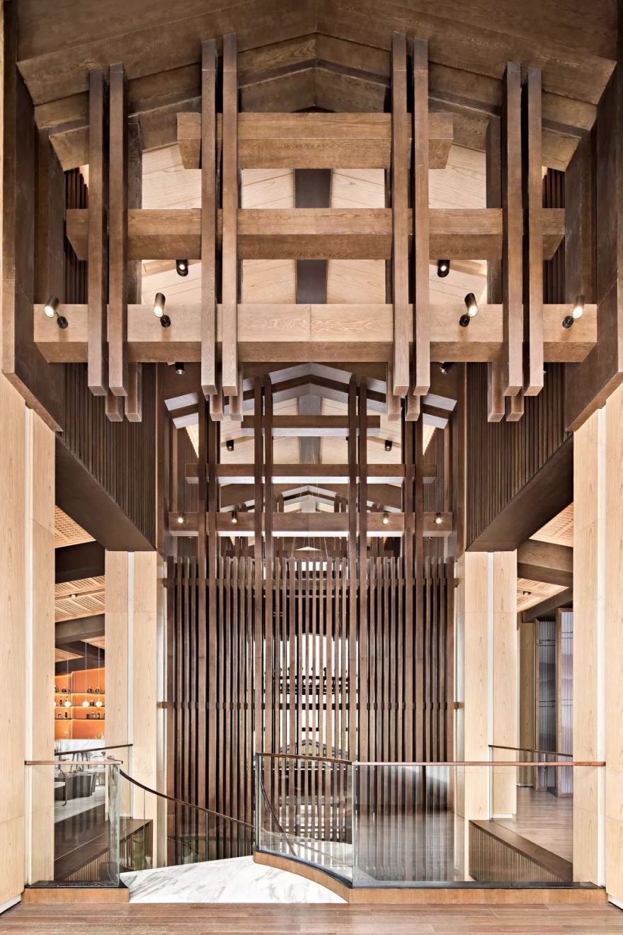 崇義綠邦合一山居銷售中心 | 竹鄉文化的室內空間演繹-30