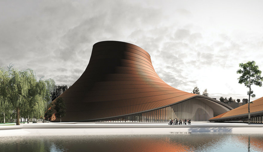 巴尼亚卢卡市政厅建筑方案概念丨伊朗丨Sayeh Architecture Studio-5