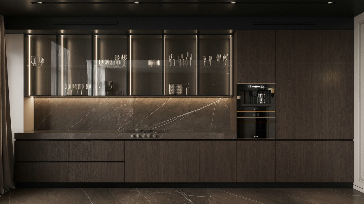 深色系公寓设计-5