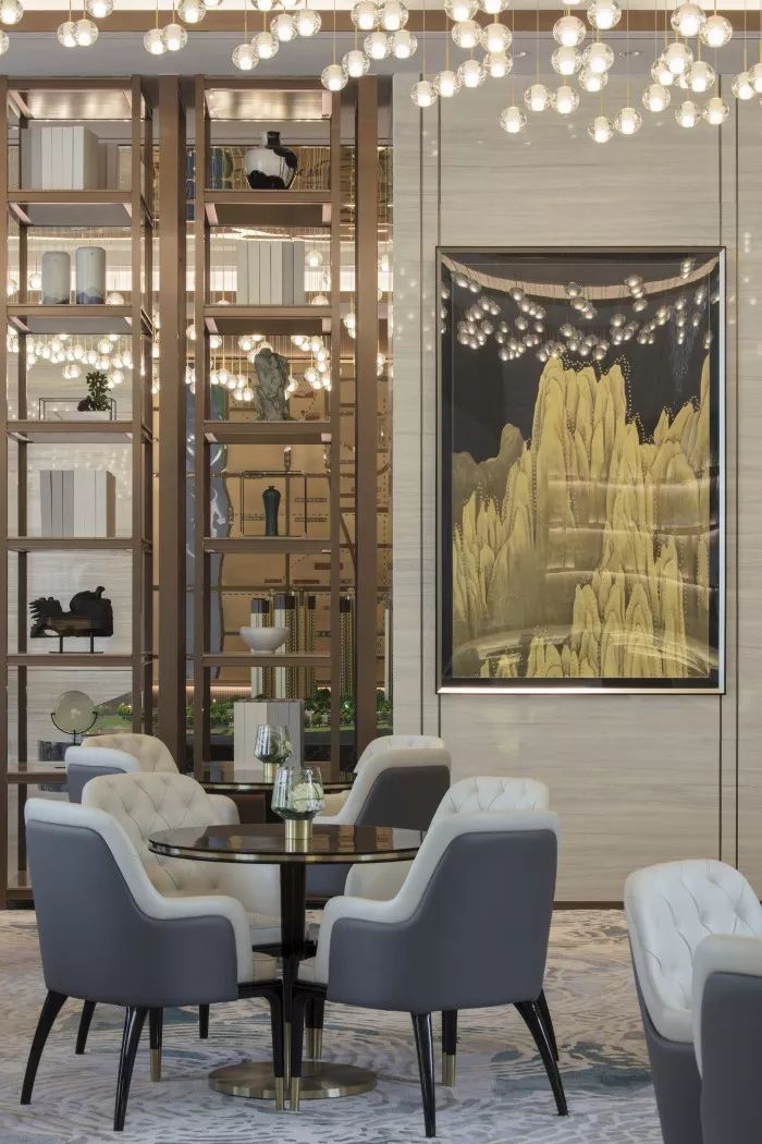 星耀城 | 梵高星空融入售楼处设计-9