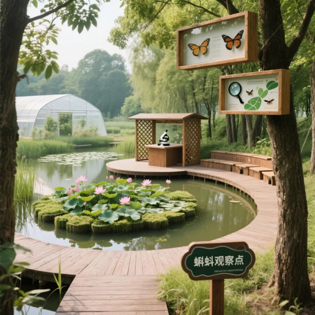 60亩地亲子教育研学基地规划方案：六大核心区打造沉浸式自然课堂-38