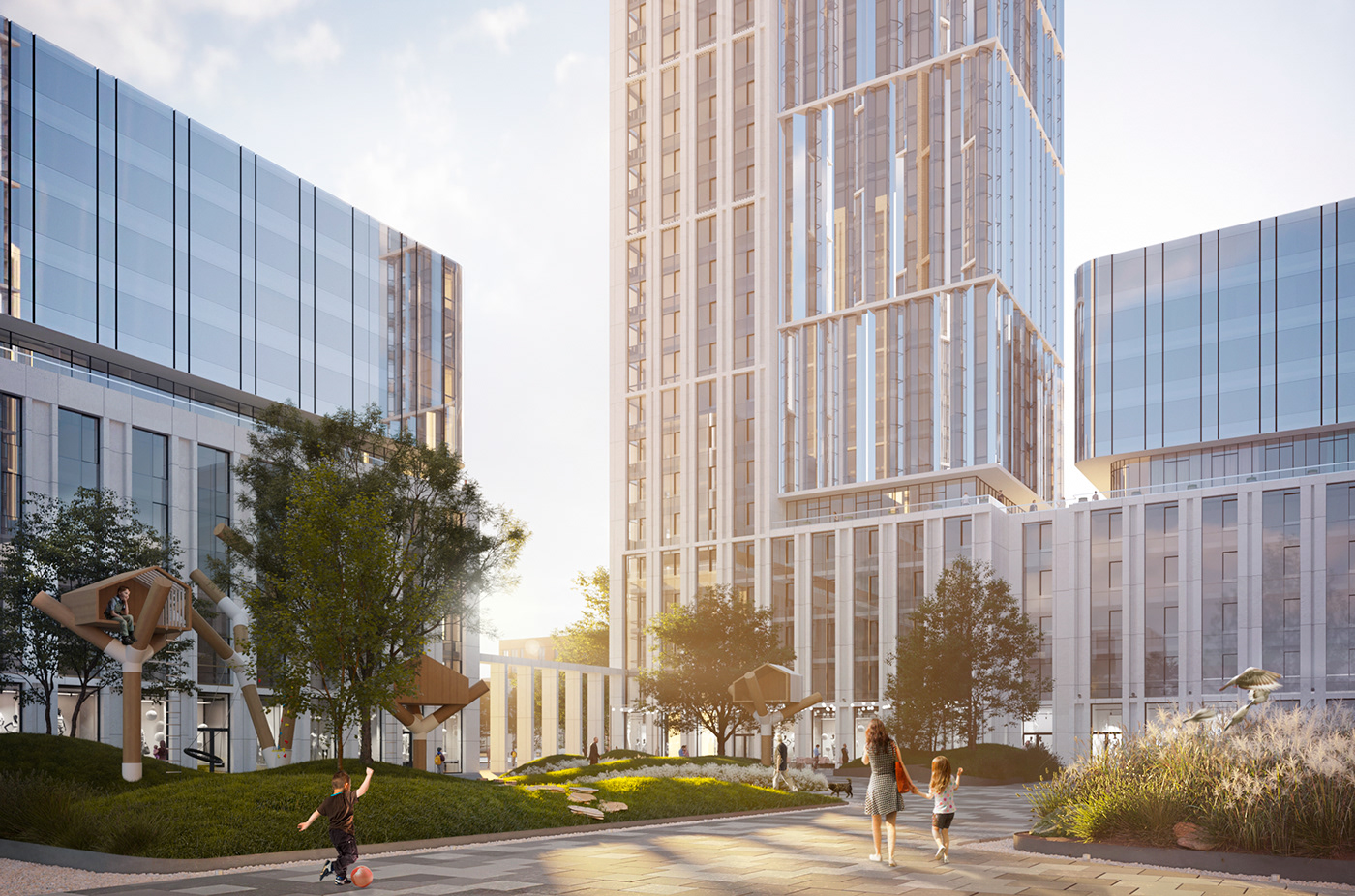 42000 平方米的住宅综合体设计-30