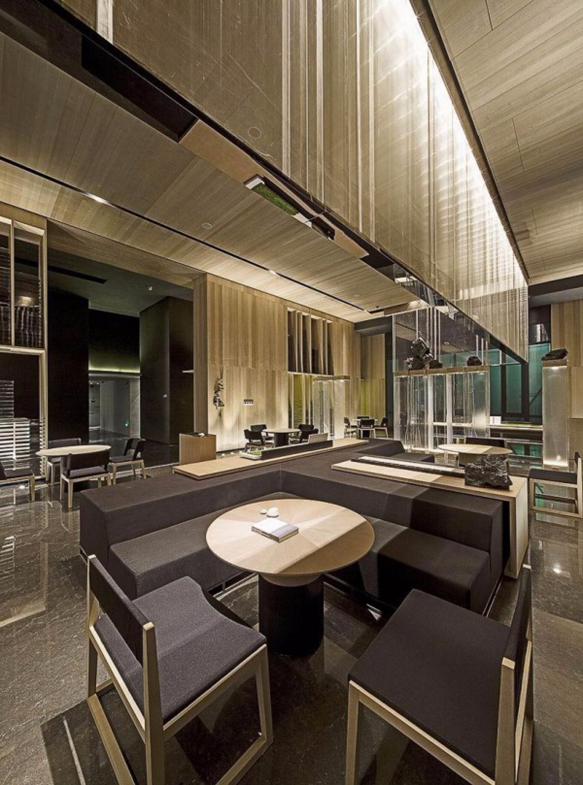 浮石售楼部 东仓设计打造现代商业空间-3