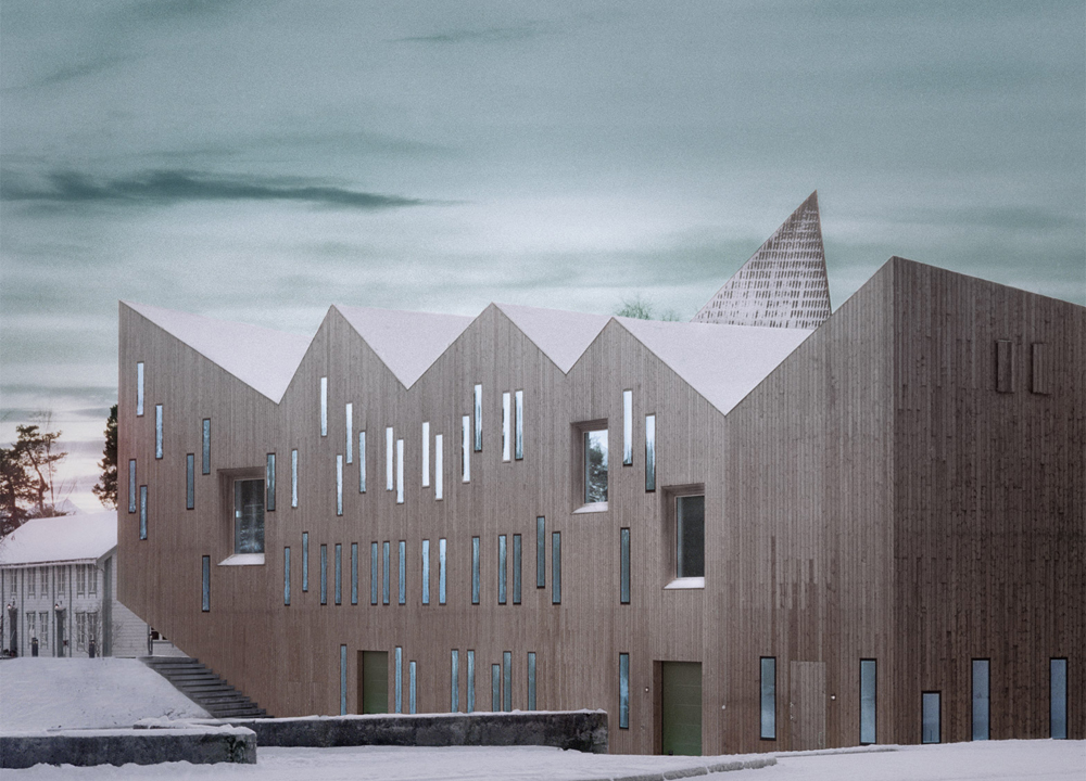 挪威罗姆达尔民俗博物馆 | 木质架构融汇传统与自然-12