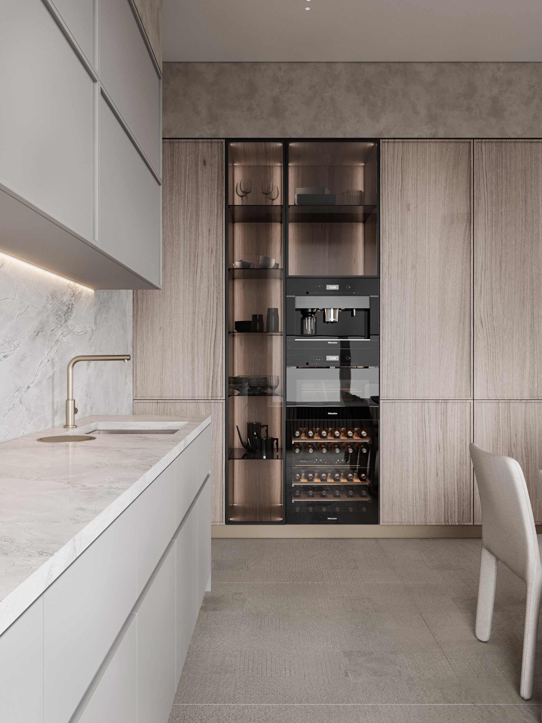 浅灰色系公寓 干净 舒适 大方-7