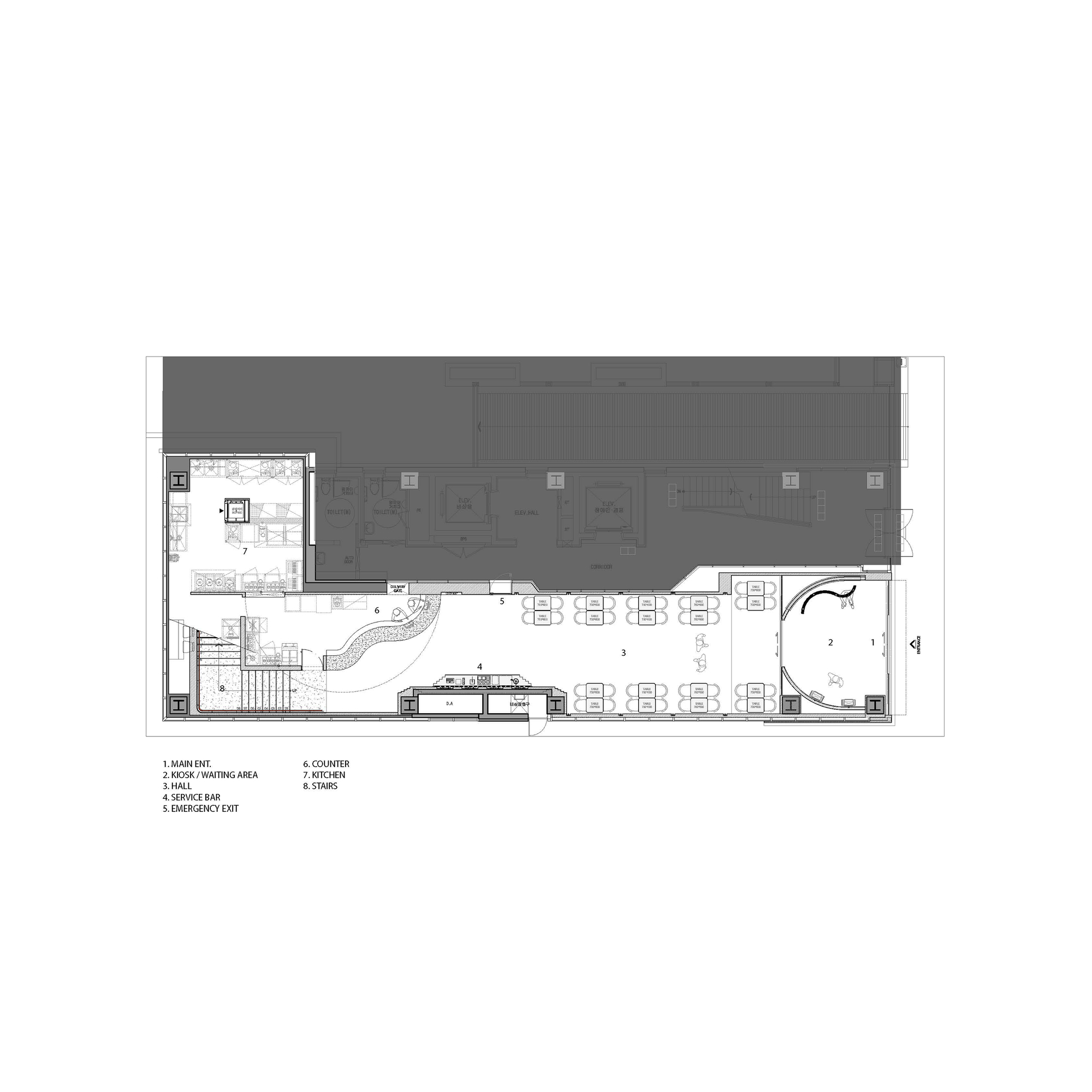 超级无敌汉堡江南店丨韩国首尔丨Betwin Space Design-10