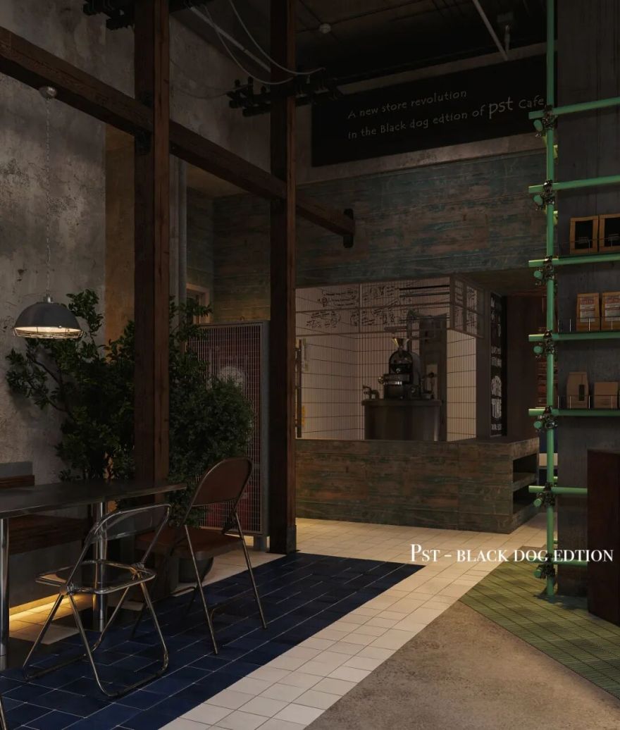 黑犬咖啡馆:停泊在机械时代的航海旧梦 商业空间设计丨YIBEI DESIGN SUZHOU-20