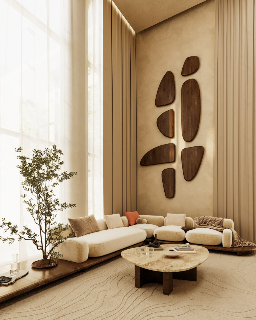 客厅·利比亚别墅丨Artika Studio-13