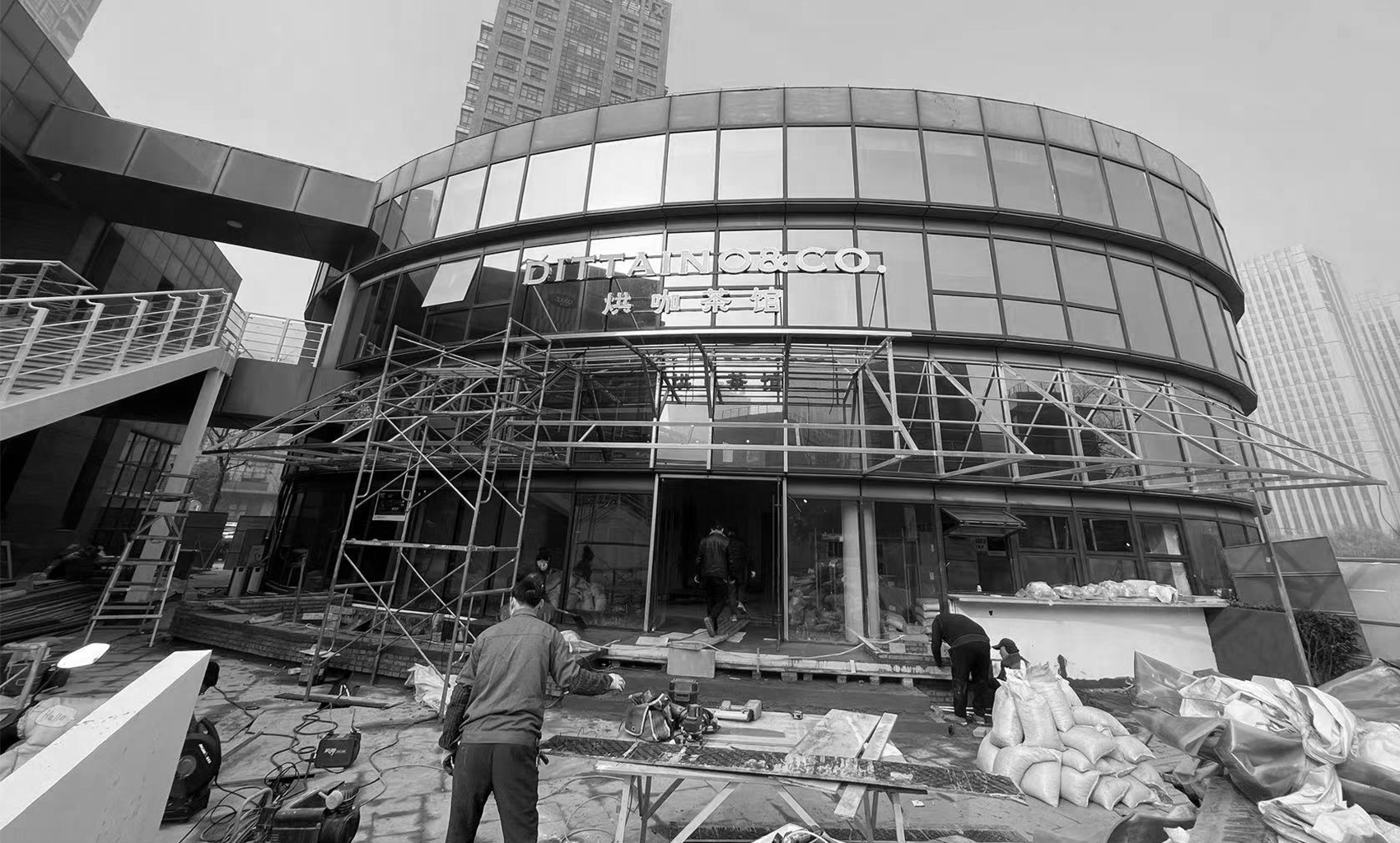 迪塔诺烘咖茶馆丨中国合肥丨魔戏空间设计-13